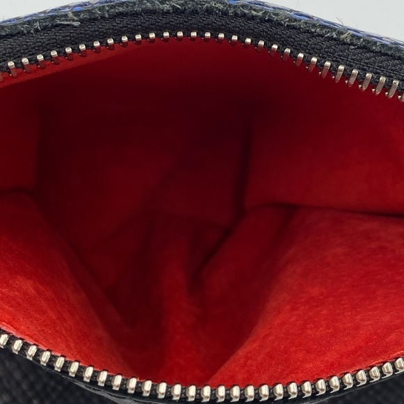 Hammitt Montana Large Reversible Black and Gray/Blue Leather Crossbody Bag - Picture 10 of 10